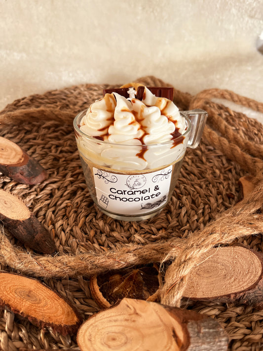 Caramel&Chocolate Candle (Caramel, Chocolate Duft)