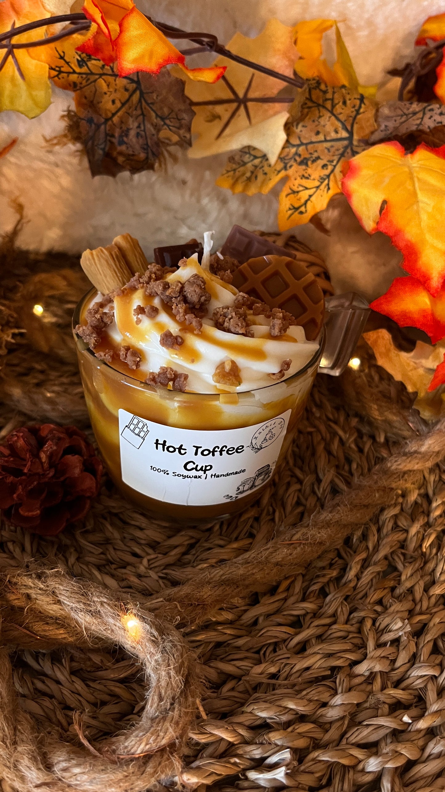 Hot Toffee Cup Candle