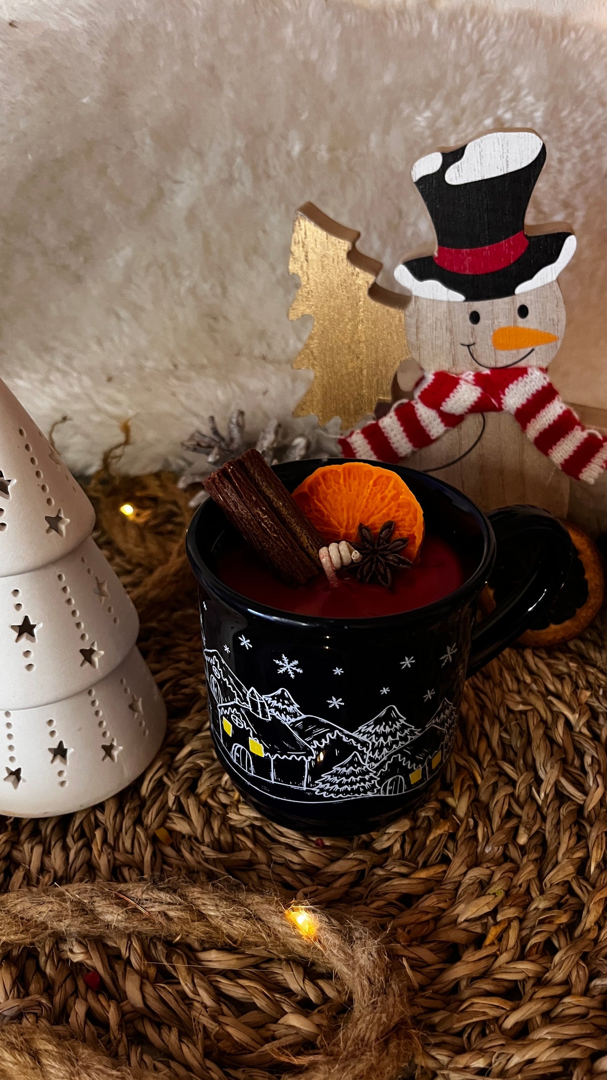 Glühwein Kerze