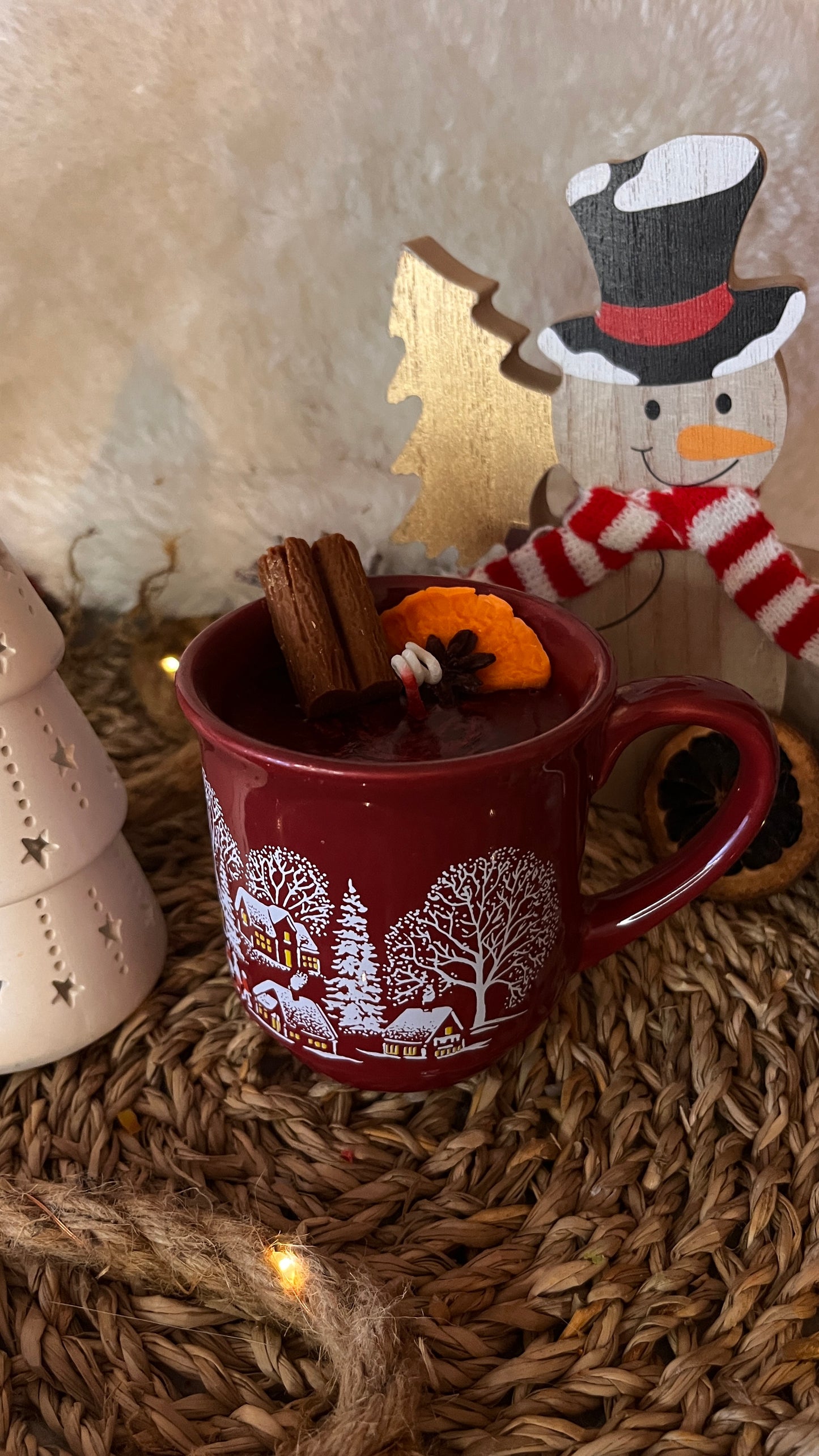 Glühwein Kerze