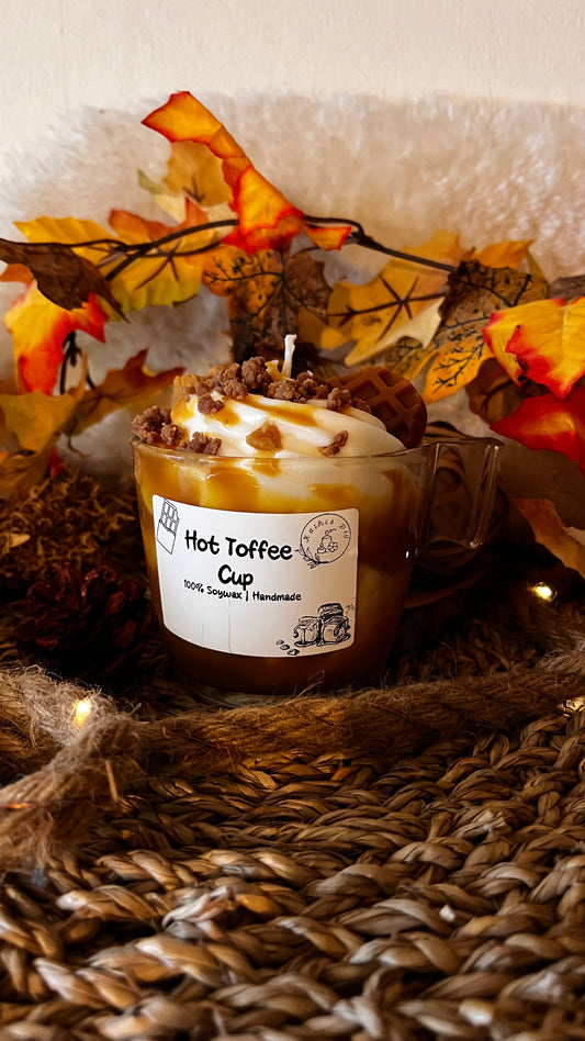 Hot Toffee Cup Candle