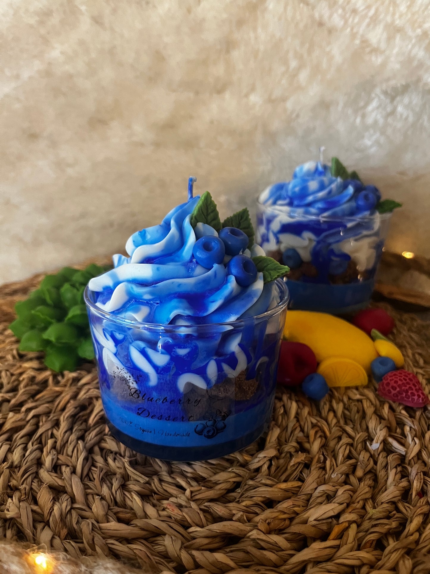 Blueberry Dessert Candle