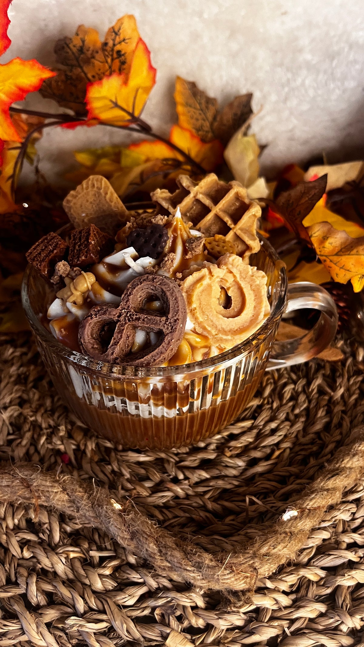 Caramel Dessert Candle