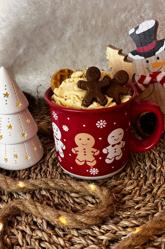 XL Gingerbread Tassenkerze