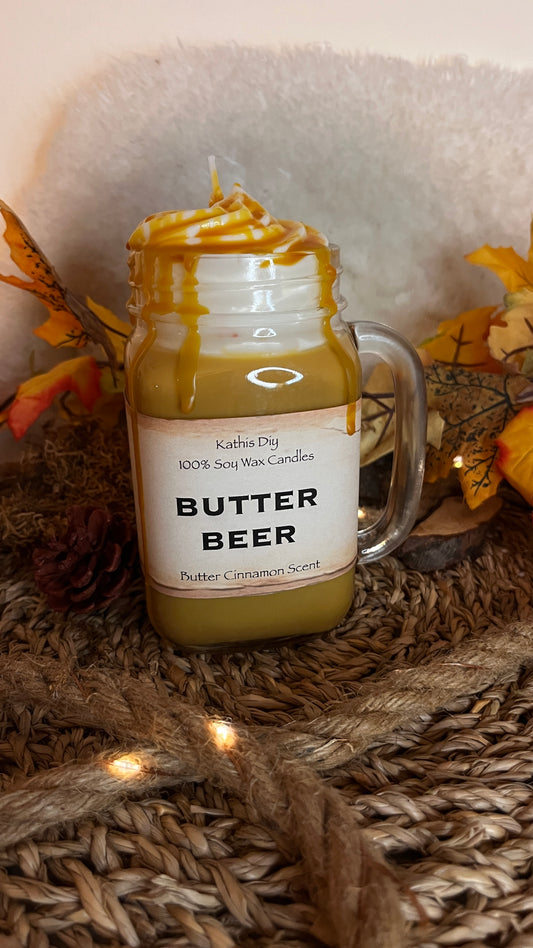 Butterbeer Candle (Zimt-Duft)