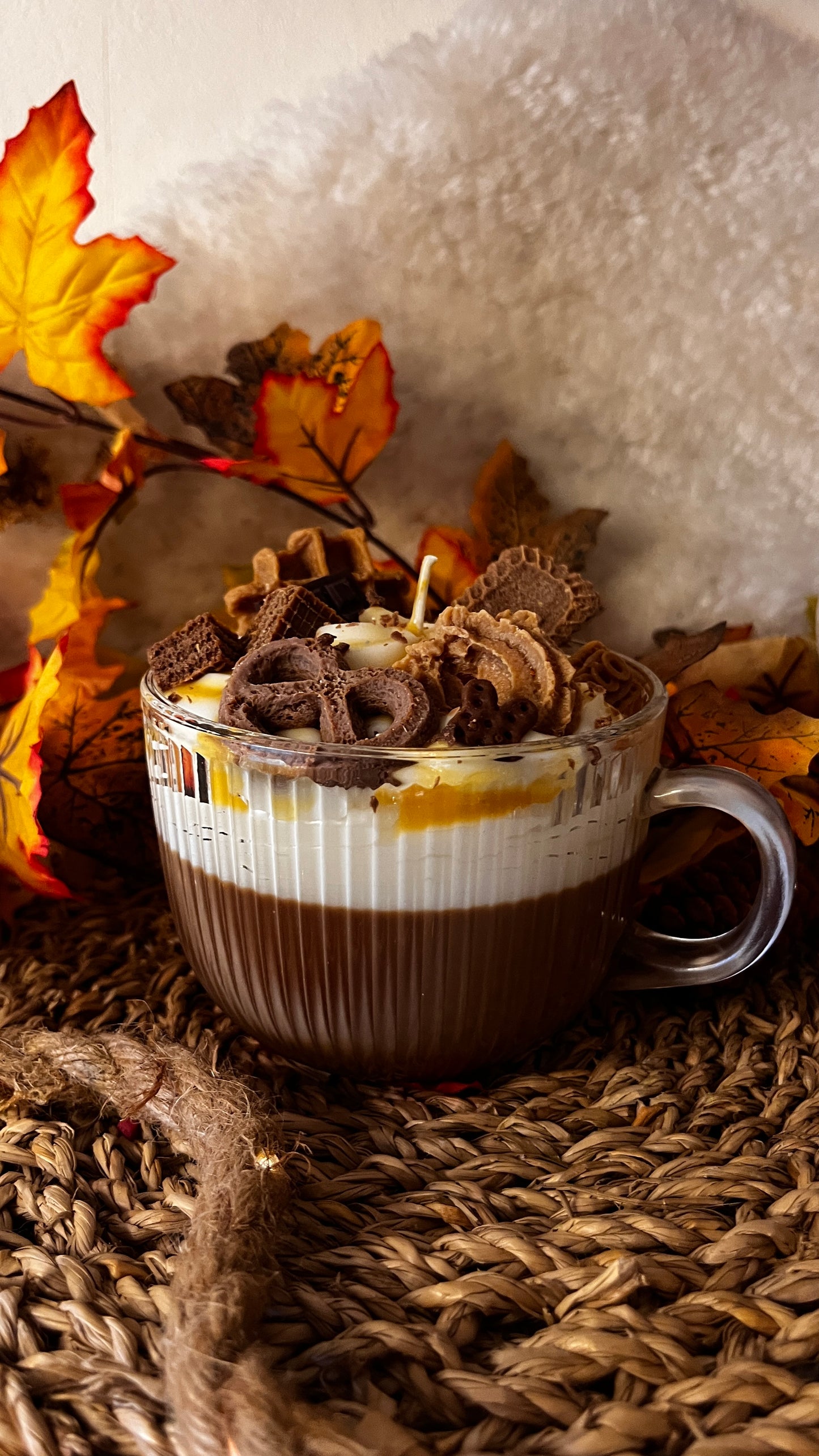 Caramel Dessert Candle