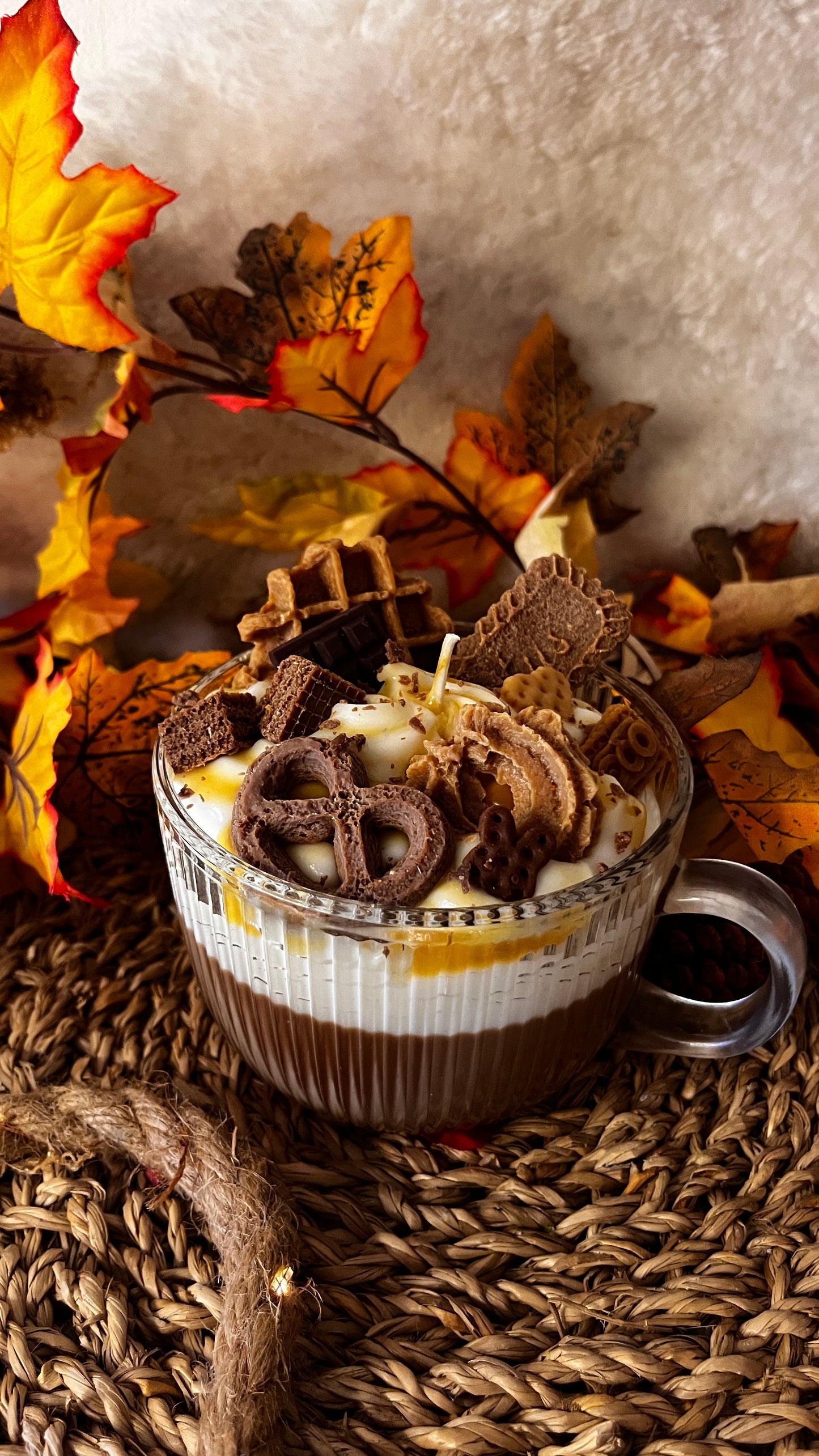 Caramel Dessert Candle