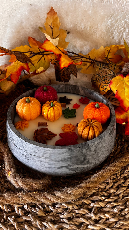 Pumpkin Garden Candle