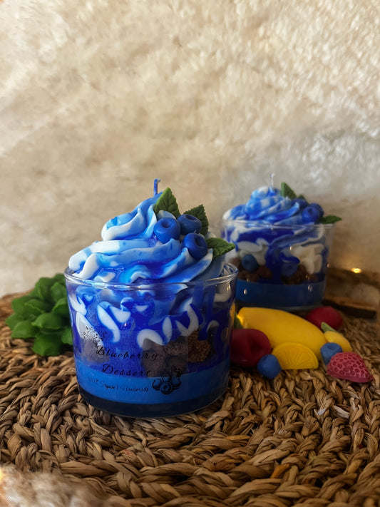 Blueberry Dessert Candle